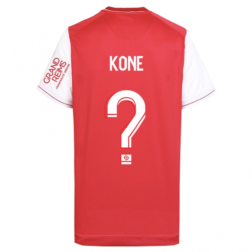 Kandiny Enfant Maillot Abdoul Koné #0 Rouge Tenues Domicile 2023/24 T-Shirt