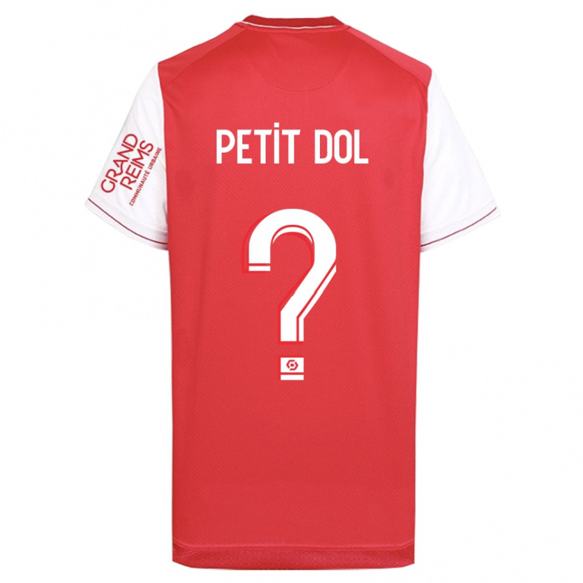 Kandiny Enfant Maillot Alvin Petit Dol #0 Rouge Tenues Domicile 2023/24 T-Shirt