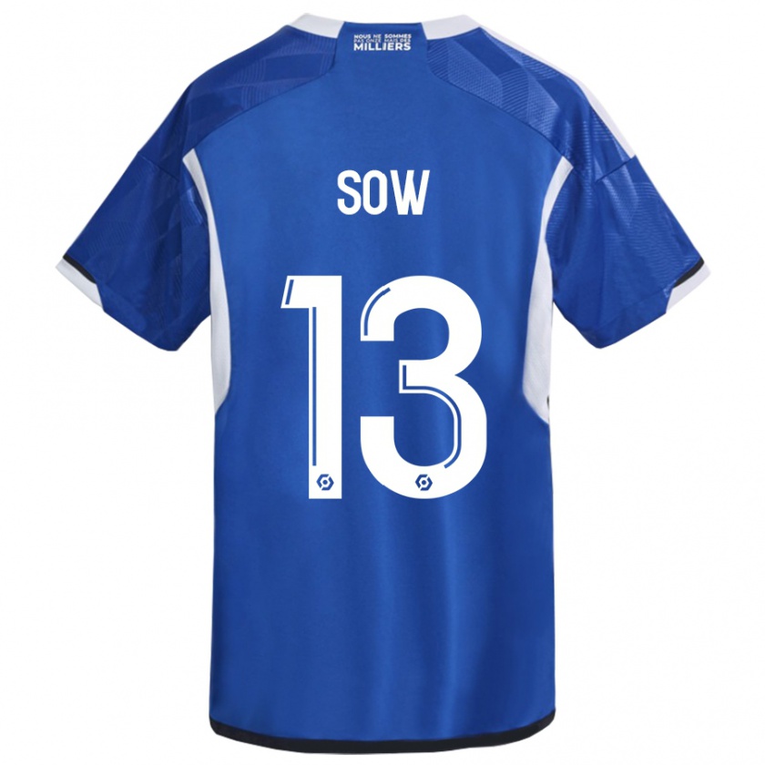 Kandiny Enfant Maillot Saïdou Sow #13 Bleu Tenues Domicile 2023/24 T-Shirt