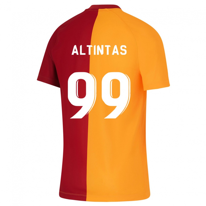 Kandiny Enfant Maillot Benan Altıntaş #99 Orange Tenues Domicile 2023/24 T-Shirt