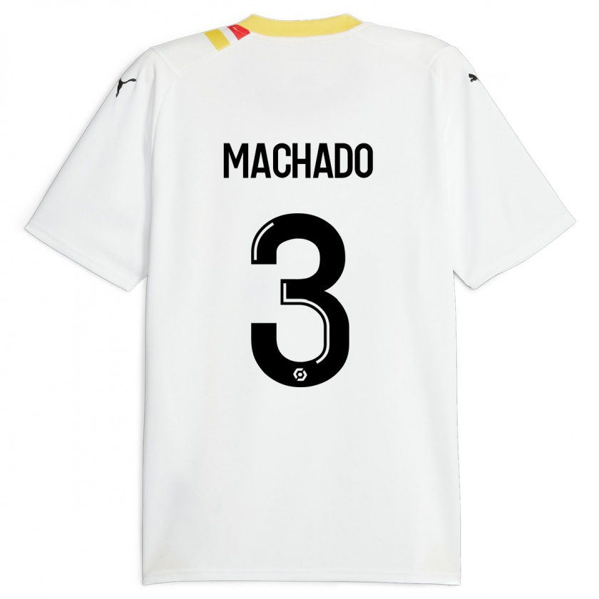 Kandiny Enfant Maillot Deiver Machado #3 Noir Tenues Extérieur 2023/24 T-Shirt