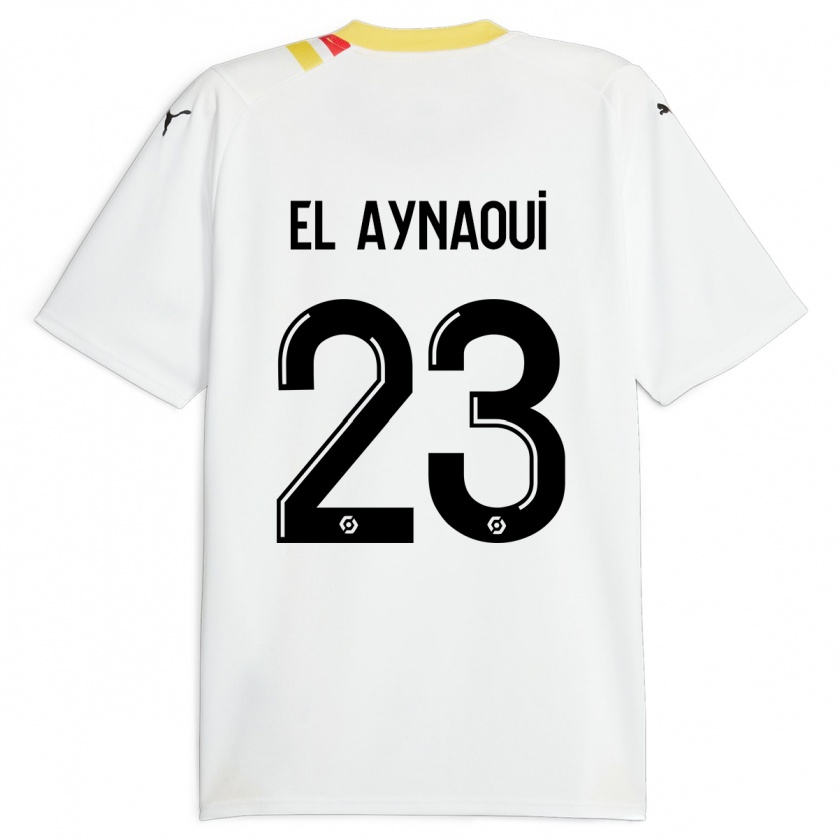 Kandiny Enfant Maillot Neil El Aynaoui #23 Noir Tenues Extérieur 2023/24 T-Shirt