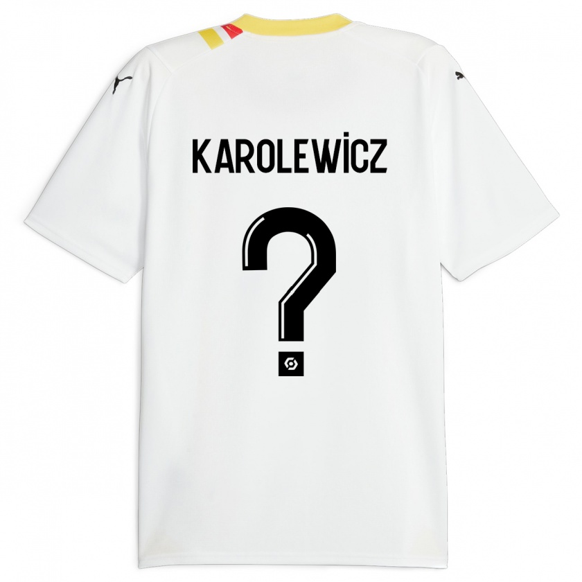 Kandiny Enfant Maillot Roman Karolewicz #0 Noir Tenues Extérieur 2023/24 T-Shirt