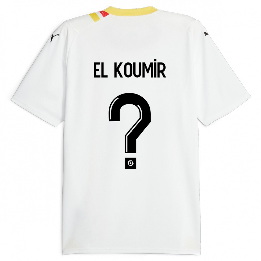 Kandiny Enfant Maillot Kaïna El Koumir #0 Noir Tenues Extérieur 2023/24 T-Shirt