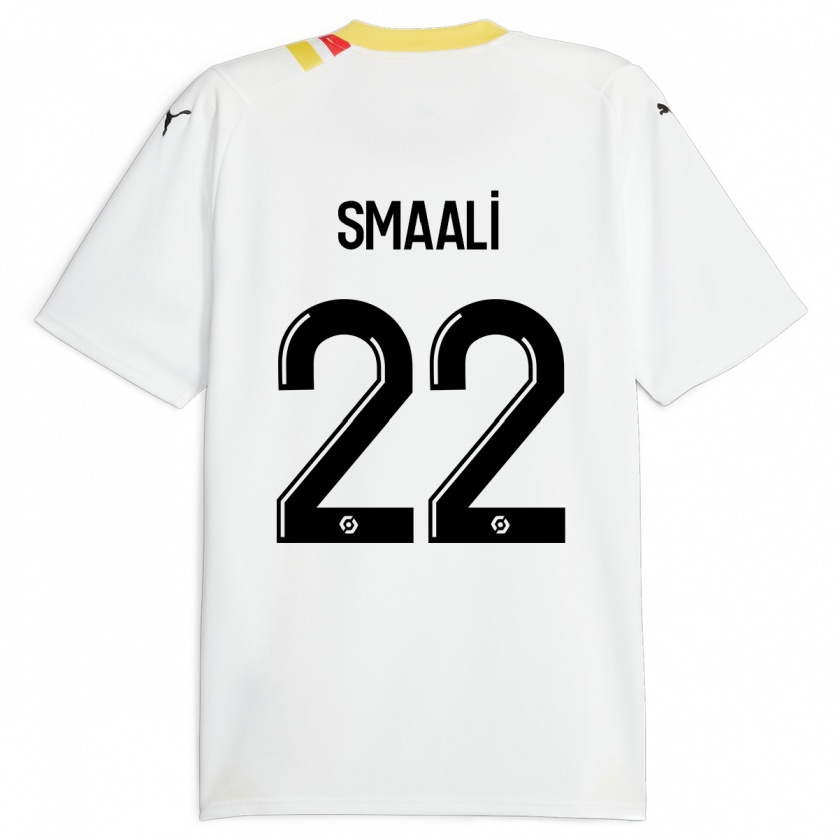 Kandiny Enfant Maillot Emma Smaali #22 Noir Tenues Extérieur 2023/24 T-Shirt