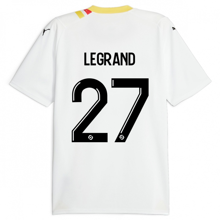 Kandiny Enfant Maillot Bérénice Legrand #27 Noir Tenues Extérieur 2023/24 T-Shirt