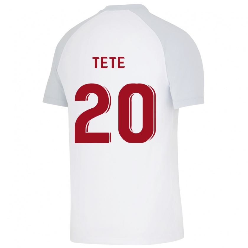 Kandiny Enfant Maillot Tetê #20 Blanc Tenues Extérieur 2023/24 T-Shirt