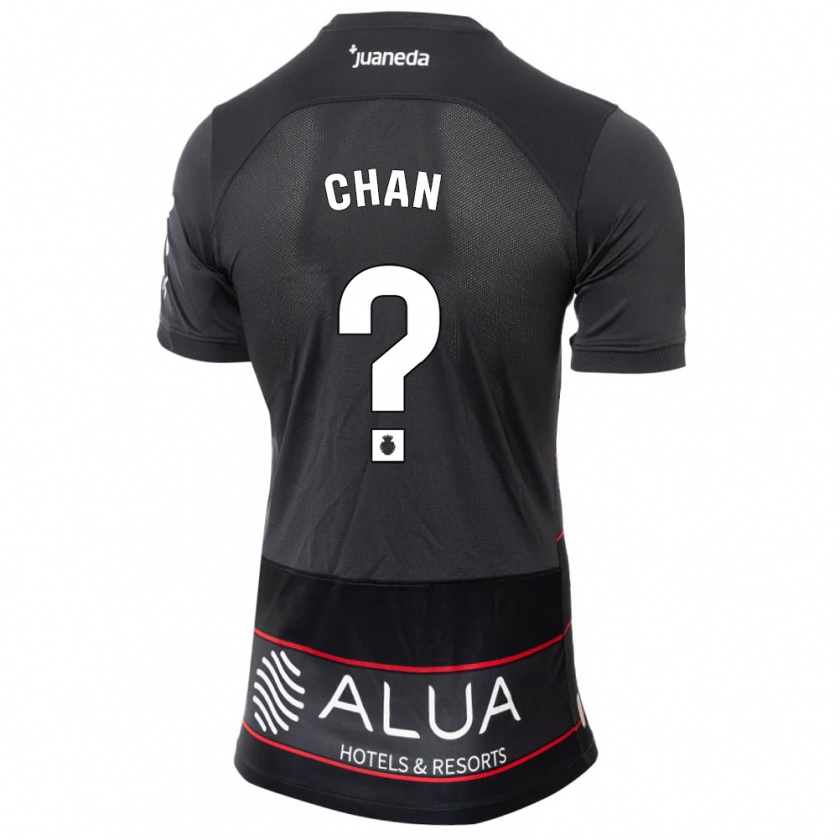 Kandiny Enfant Maillot Loïc Chan #0 Noir Tenues Extérieur 2023/24 T-Shirt