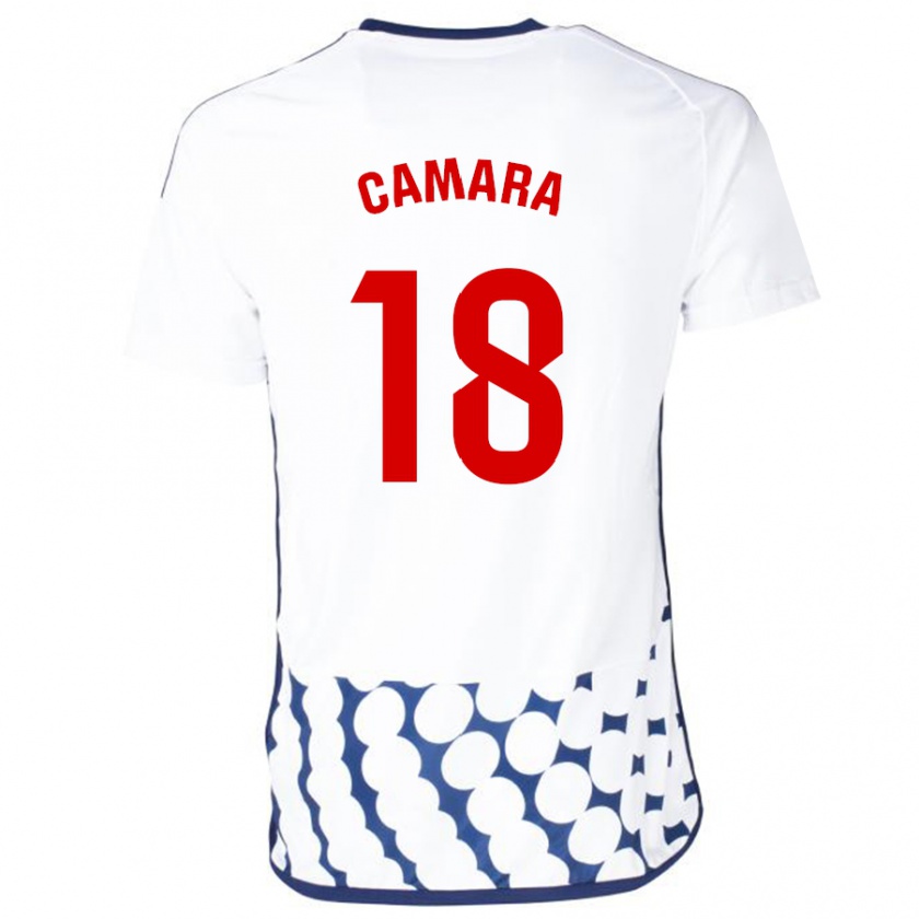 Kandiny Enfant Maillot Aaron Cámara #18 Blanc Tenues Extérieur 2023/24 T-Shirt