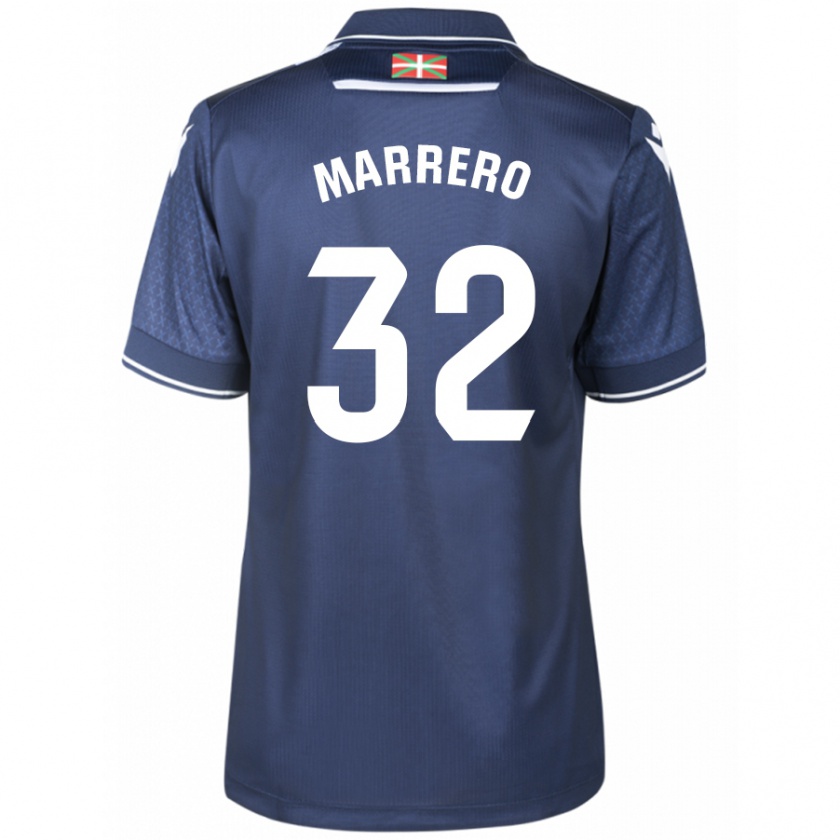 Kandiny Enfant Maillot Unai Marrero #32 Marin Tenues Extérieur 2023/24 T-Shirt