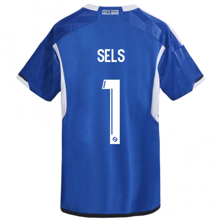 Kandiny Homme Maillot Matz Sels #1 Bleu Tenues Domicile 2023/24 T-Shirt