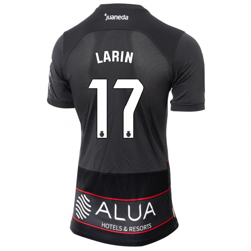 Kandiny Homme Maillot Cyle Larin #17 Noir Tenues Extérieur 2023/24 T-Shirt