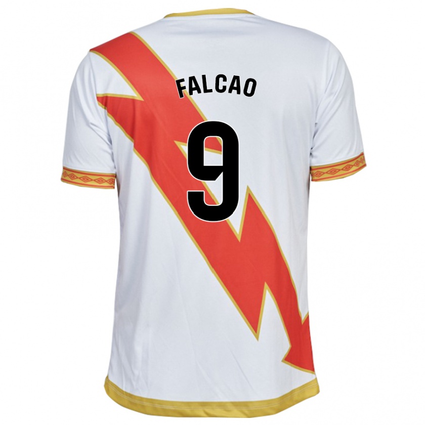 Kandiny Enfant Maillot Radamel Falcao #9 Blanc Tenues Domicile 2023/24 T-Shirt