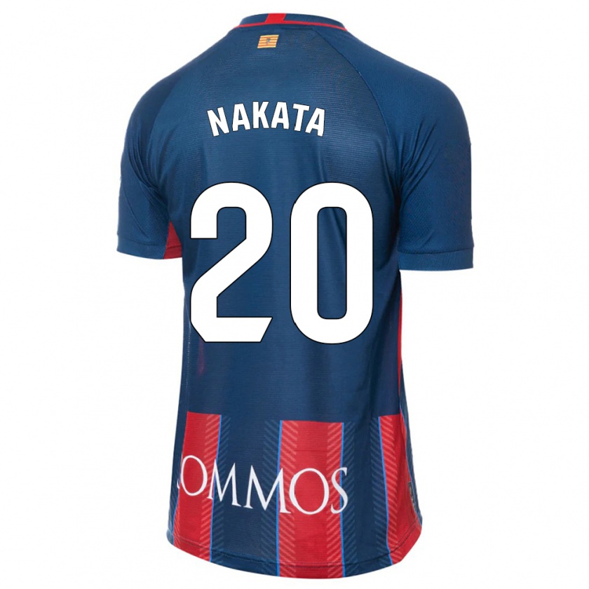 Kandiny Enfant Maillot Yuki Nakata #20 Marin Tenues Domicile 2023/24 T-Shirt