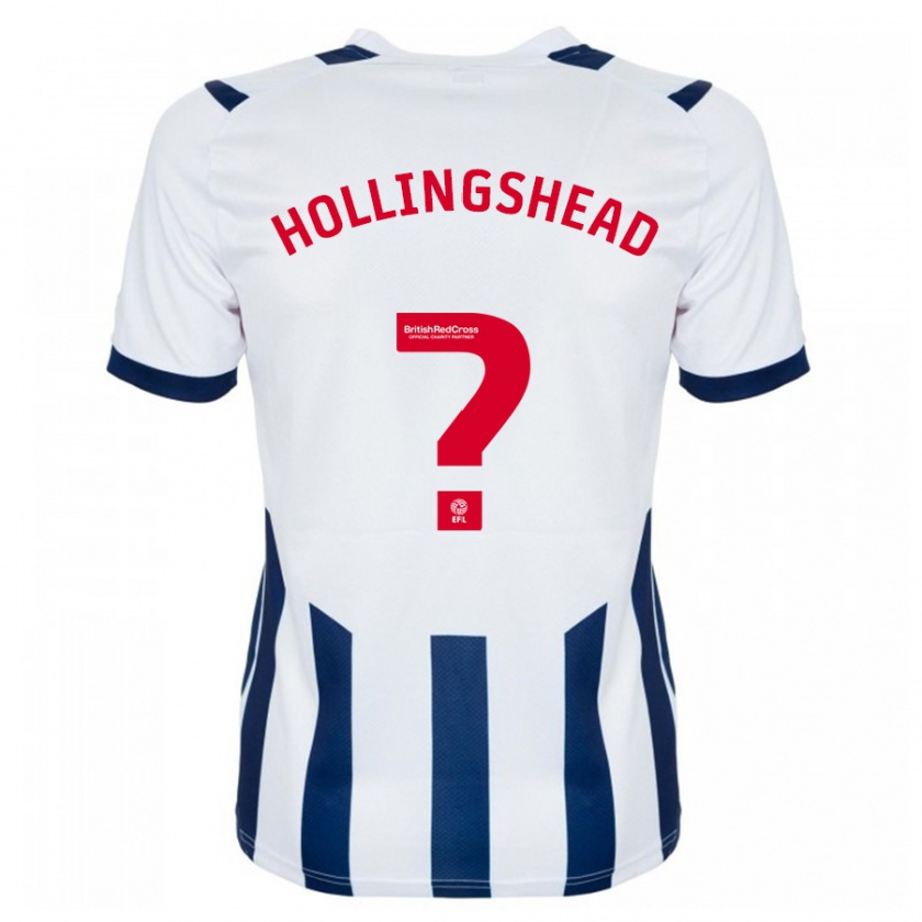 Kandiny Enfant Maillot Ronnie Hollingshead #0 Blanc Tenues Domicile 2023/24 T-Shirt