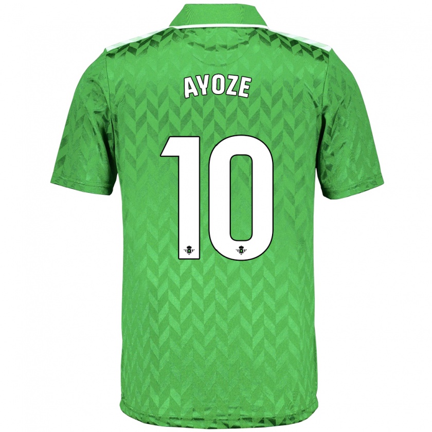 Kandiny Enfant Maillot Ayoze Pérez #10 Vert Tenues Extérieur 2023/24 T-Shirt