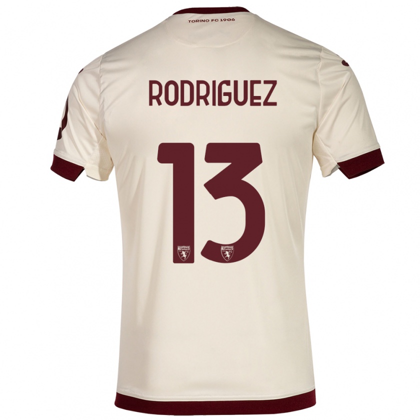 Kandiny Enfant Maillot Ricardo Rodríguez #13 Champenois Tenues Extérieur 2023/24 T-Shirt