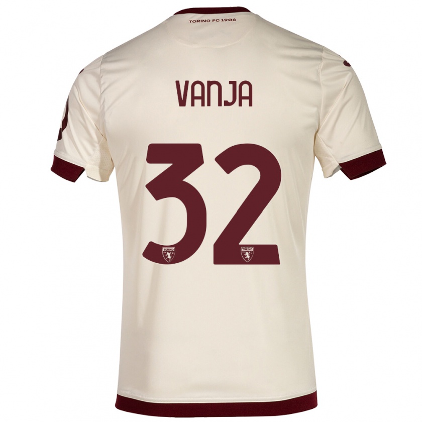 Kandiny Enfant Maillot Vanja Milinković-Savić #32 Champenois Tenues Extérieur 2023/24 T-Shirt