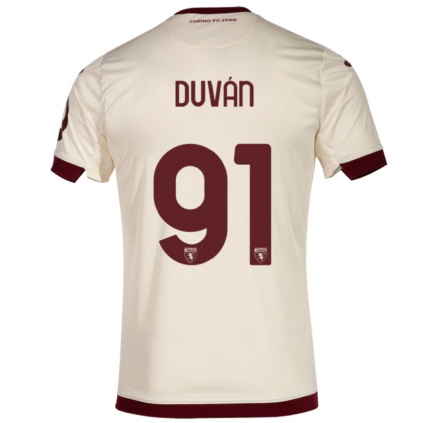 Kandiny Enfant Maillot Duván Zapata #91 Champenois Tenues Extérieur 2023/24 T-Shirt