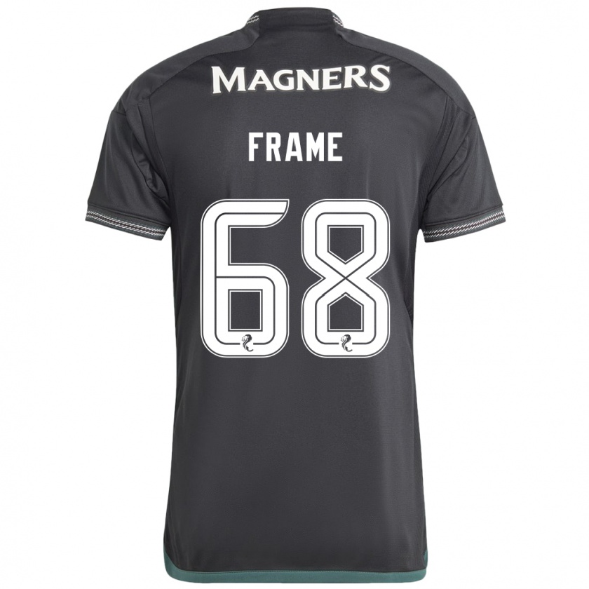 Kandiny Enfant Maillot Mitchel Frame #68 Noir Tenues Extérieur 2023/24 T-Shirt