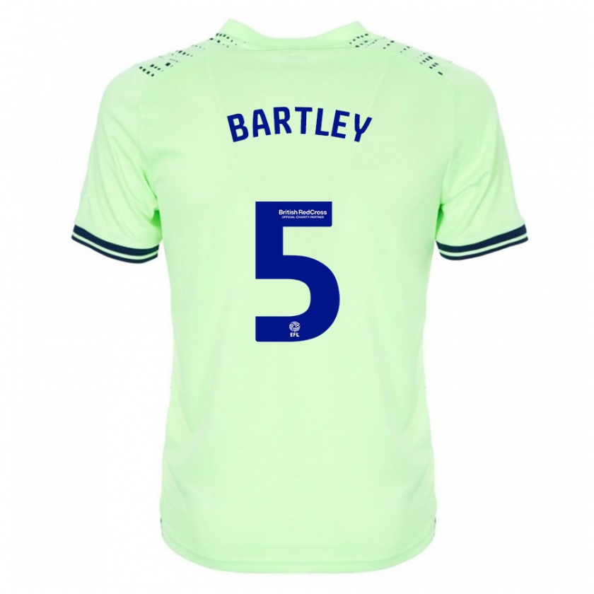 Kandiny Enfant Maillot Kyle Bartley #5 Marin Tenues Extérieur 2023/24 T-Shirt