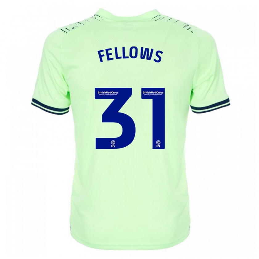 Kandiny Enfant Maillot Tom Fellows #31 Marin Tenues Extérieur 2023/24 T-Shirt