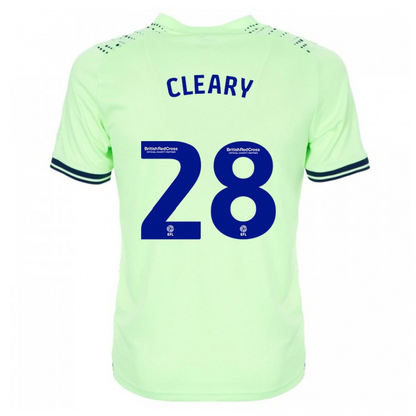 Kandiny Enfant Maillot Reyes Cleary #28 Marin Tenues Extérieur 2023/24 T-Shirt