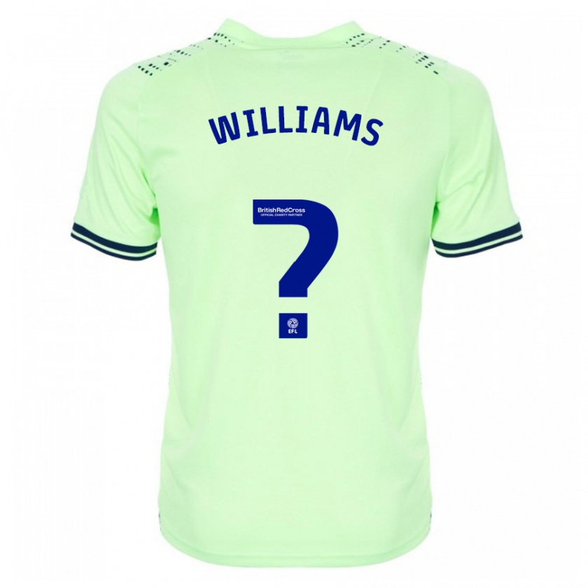 Kandiny Enfant Maillot Alex Williams #0 Marin Tenues Extérieur 2023/24 T-Shirt