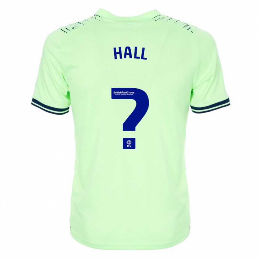 Kandiny Enfant Maillot Reece Hall #0 Marin Tenues Extérieur 2023/24 T-Shirt