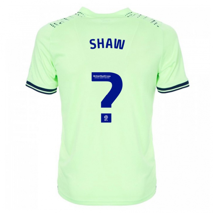 Kandiny Enfant Maillot Josh Shaw #0 Marin Tenues Extérieur 2023/24 T-Shirt