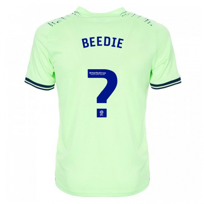 Kandiny Enfant Maillot Sam Beedie #0 Marin Tenues Extérieur 2023/24 T-Shirt