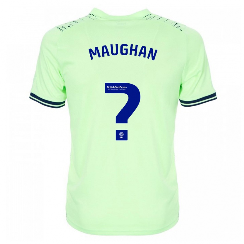 Kandiny Enfant Maillot Alfie Maughan #0 Marin Tenues Extérieur 2023/24 T-Shirt