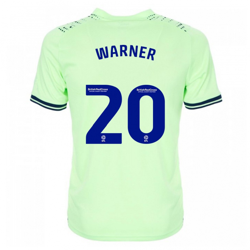 Kandiny Enfant Maillot Phoebe Warner #20 Marin Tenues Extérieur 2023/24 T-Shirt