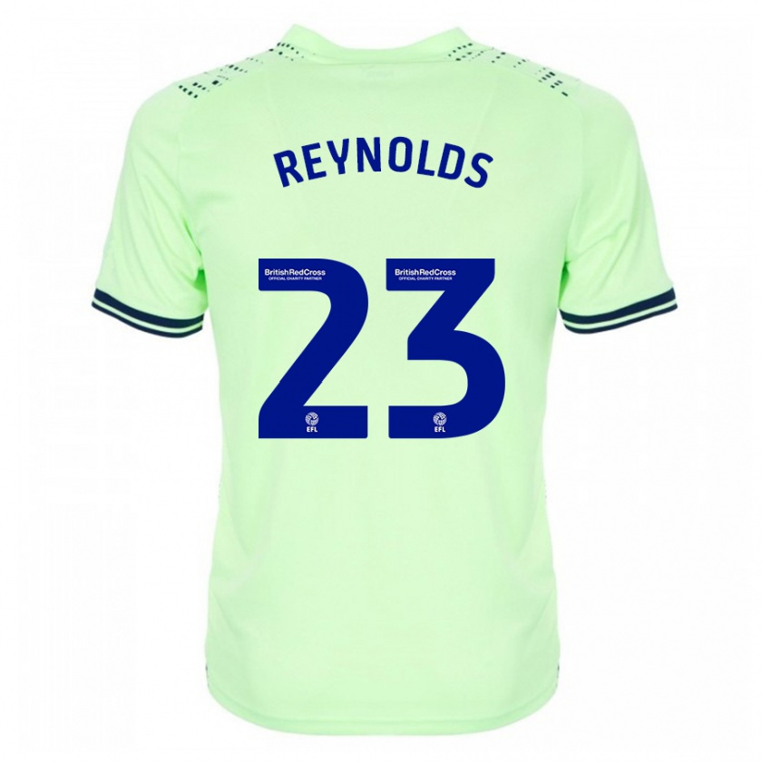 Kandiny Enfant Maillot Taylor Reynolds #23 Marin Tenues Extérieur 2023/24 T-Shirt