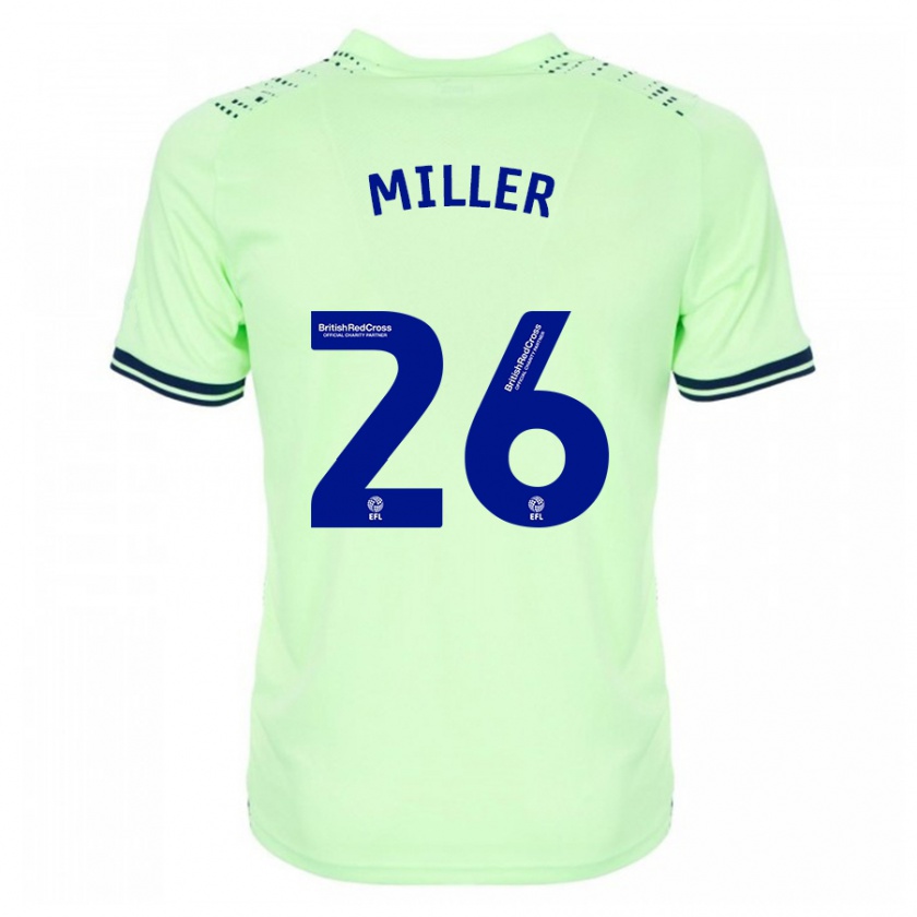 Kandiny Enfant Maillot Nna Miller #26 Marin Tenues Extérieur 2023/24 T-Shirt