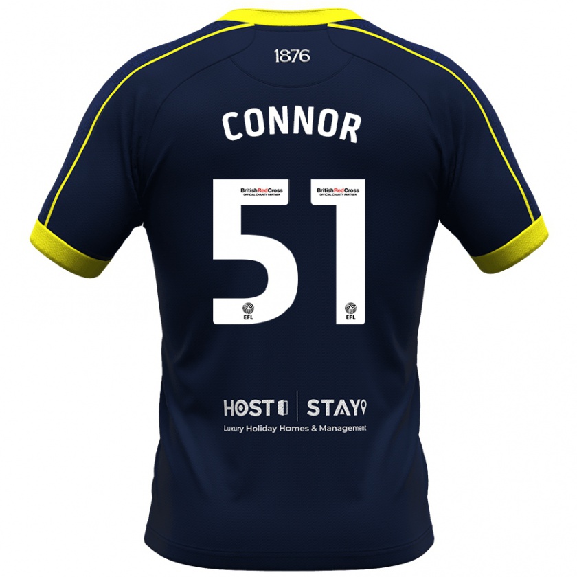 Kandiny Enfant Maillot Shea Connor #51 Marin Tenues Extérieur 2023/24 T-Shirt