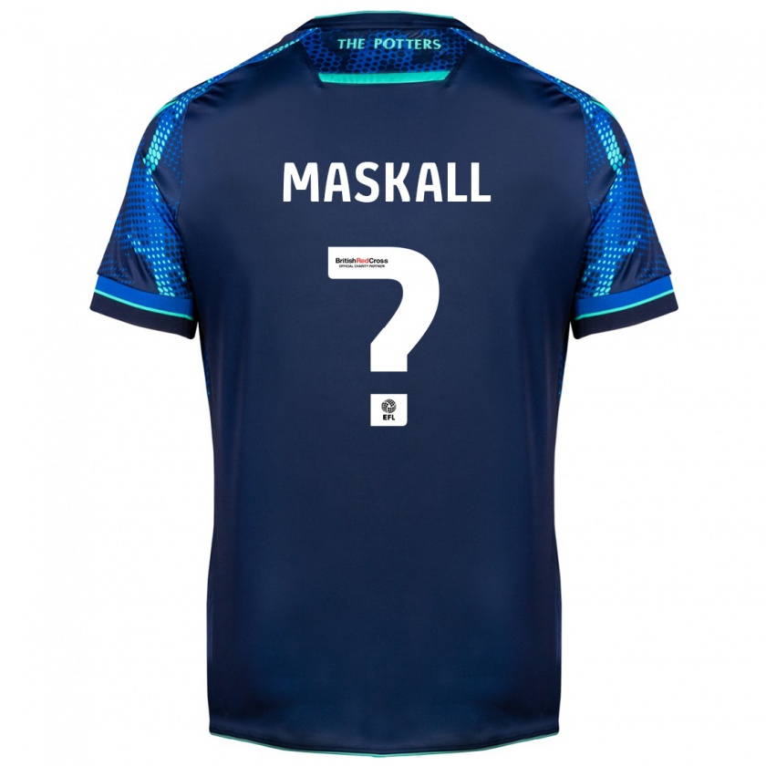 Kandiny Enfant Maillot Josh Maskall #0 Marin Tenues Extérieur 2023/24 T-Shirt