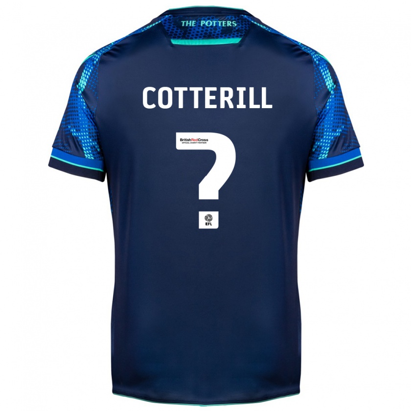 Kandiny Enfant Maillot Alex Cotterill #0 Marin Tenues Extérieur 2023/24 T-Shirt