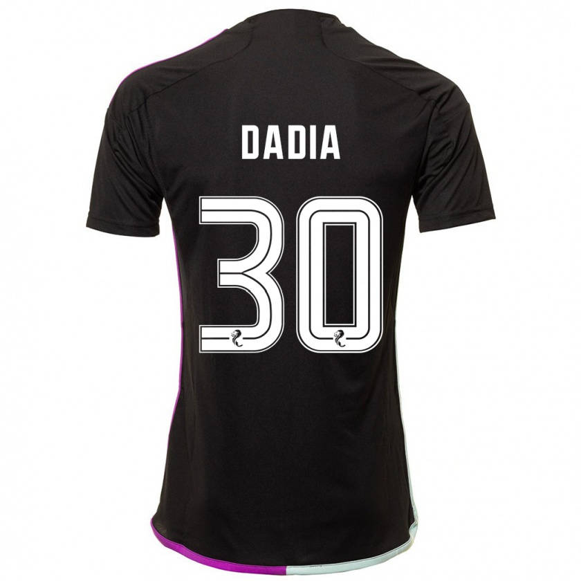 Kandiny Enfant Maillot Or Dadia #30 Noir Tenues Extérieur 2023/24 T-Shirt