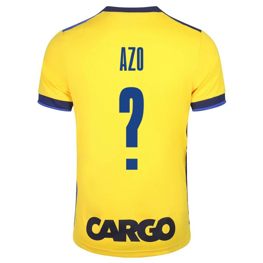 Kandiny Homme Maillot Ori Azo #0 Jaune Tenues Domicile 2023/24 T-Shirt