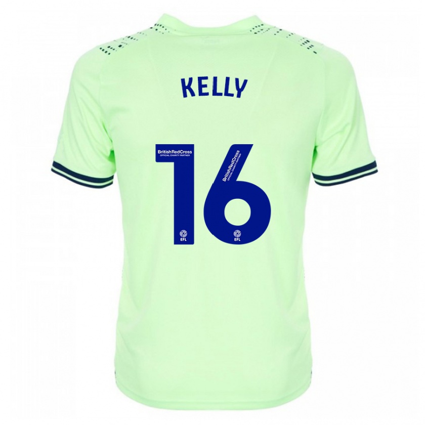 Kandiny Femme Maillot Martin Kelly #16 Marin Tenues Extérieur 2023/24 T-Shirt