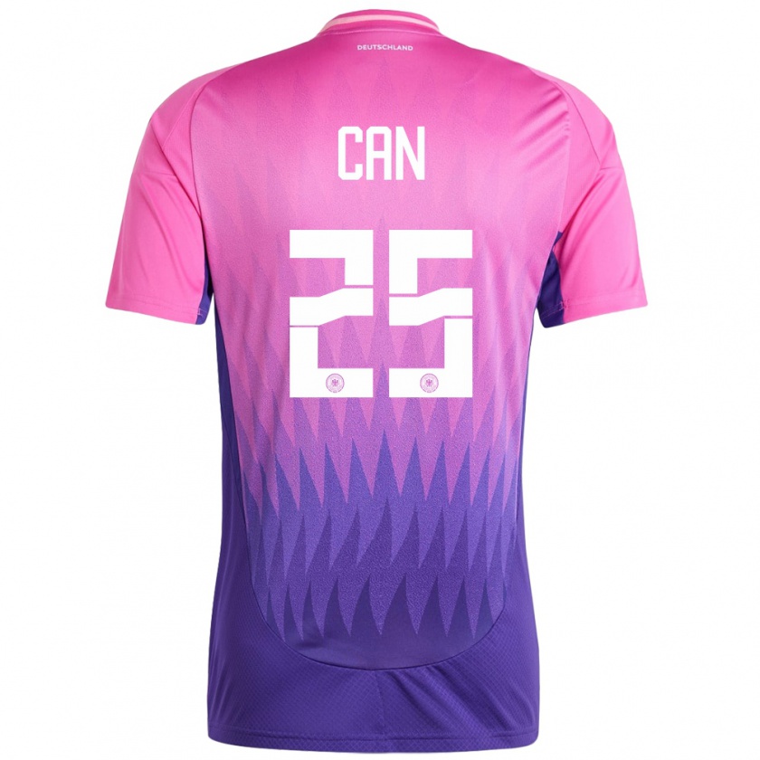 Kandiny Enfant Maillot Allemagne Emre Can #25 Rose-Mauve Tenues Extérieur 24-26 T-Shirt