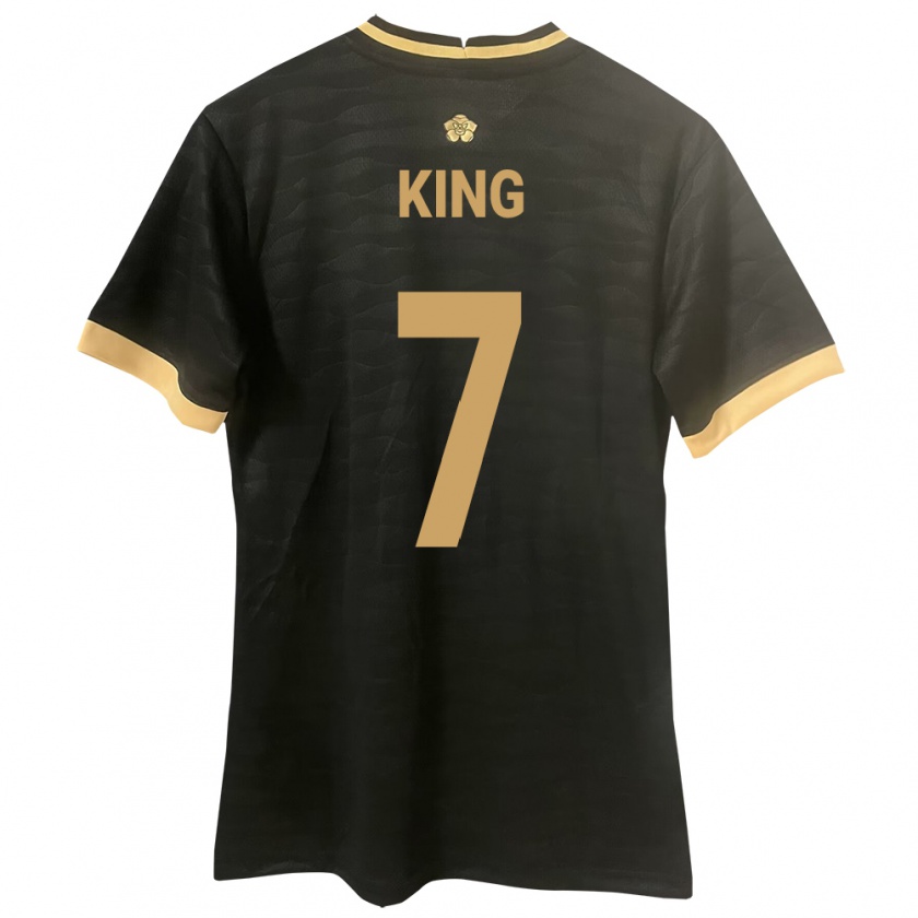 Kandiny Enfant Maillot Panama Sherline King #7 Noir Tenues Extérieur 24-26 T-Shirt