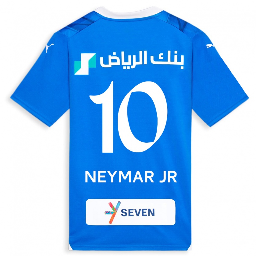 Kandiny Enfant Maillot Neymar #10 Bleu Tenues Domicile 2023/24 T-Shirt