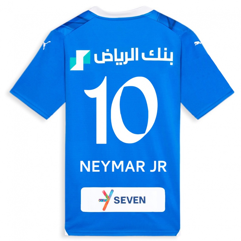 Kandiny Femme Maillot Neymar #10 Bleu Tenues Domicile 2023/24 T-Shirt