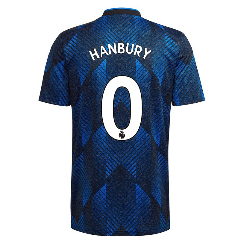 Enfant Football Maillot Eric Hanbury #0 Bleu Foncé Tenues Third 2021/22 ...