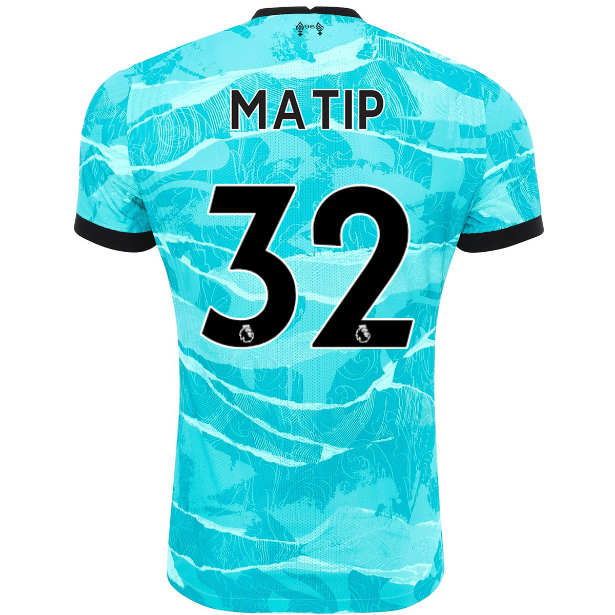 Enfant Football Maillot Joel Matip #32 Tenues Extérieur Bleu 2020/21 Chemise