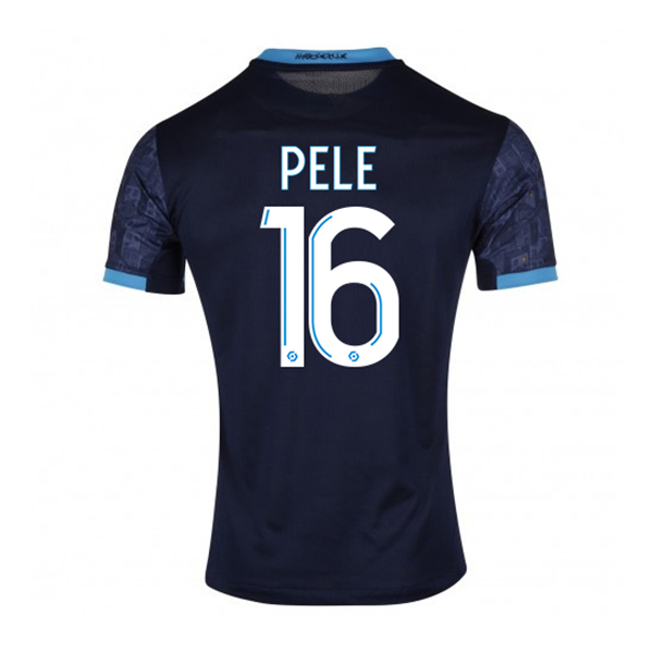 Homme Football Maillot Yohann Pele #16 Tenues Extérieur Obscurité 2020/21 Chemise