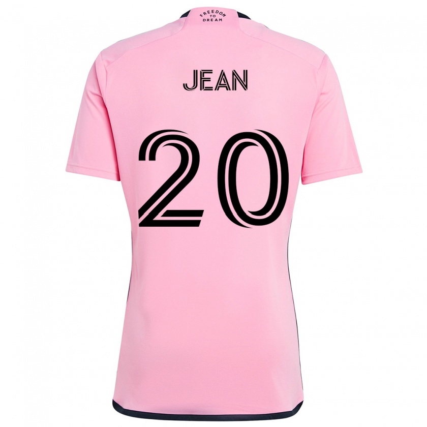 Kandiny Enfant Maillot Corentin Jean #20 Rose Tenues Domicile 2024/25 T-Shirt