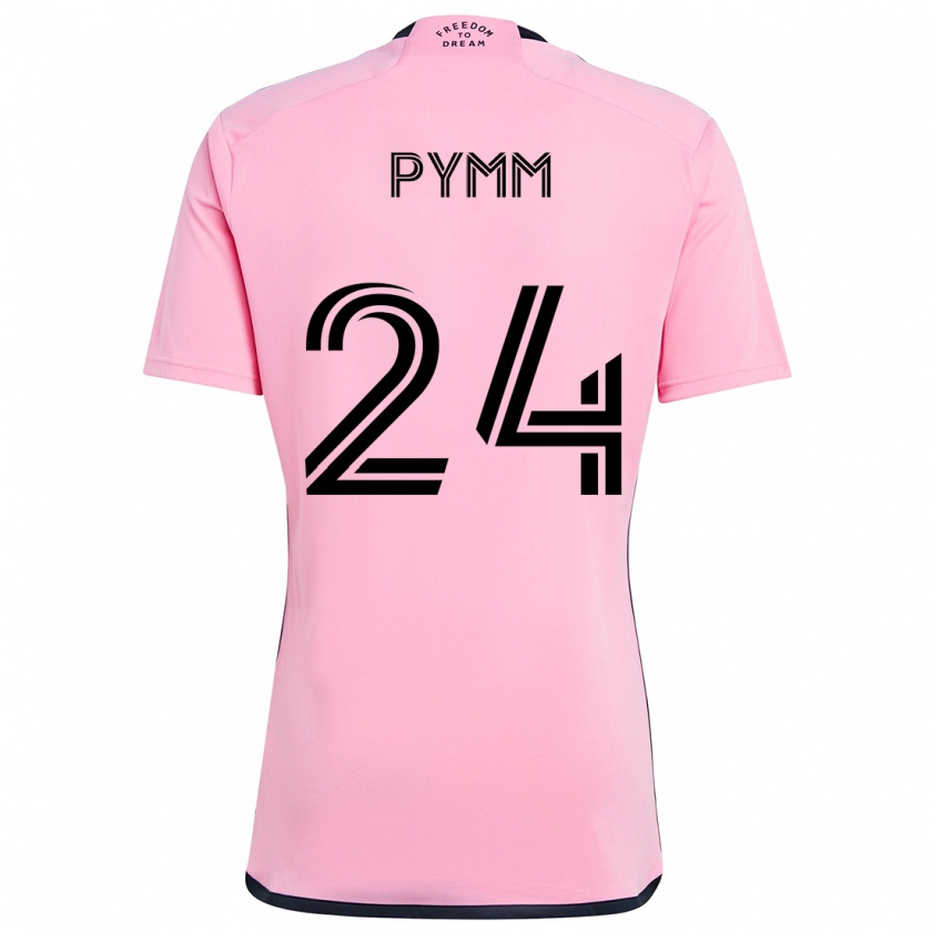 Kandiny Enfant Maillot Jack Pymm #24 Rose Tenues Domicile 2024/25 T-Shirt